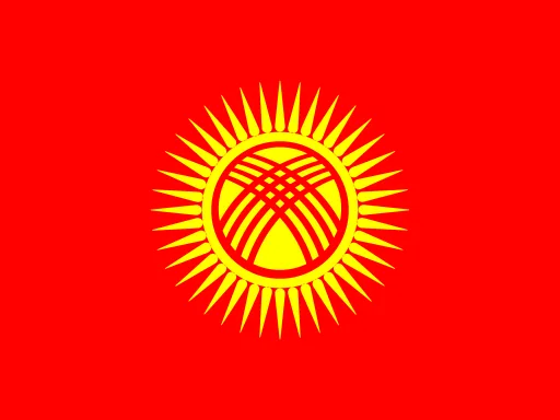 Flag of Kyrgyzstan