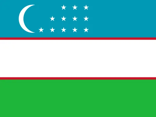 Flag of Uzbekistan